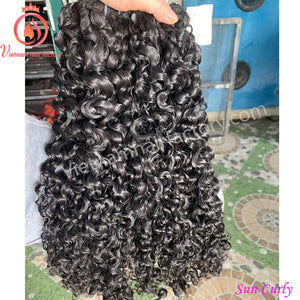 Sun Curly Vietnamese hair cheap price