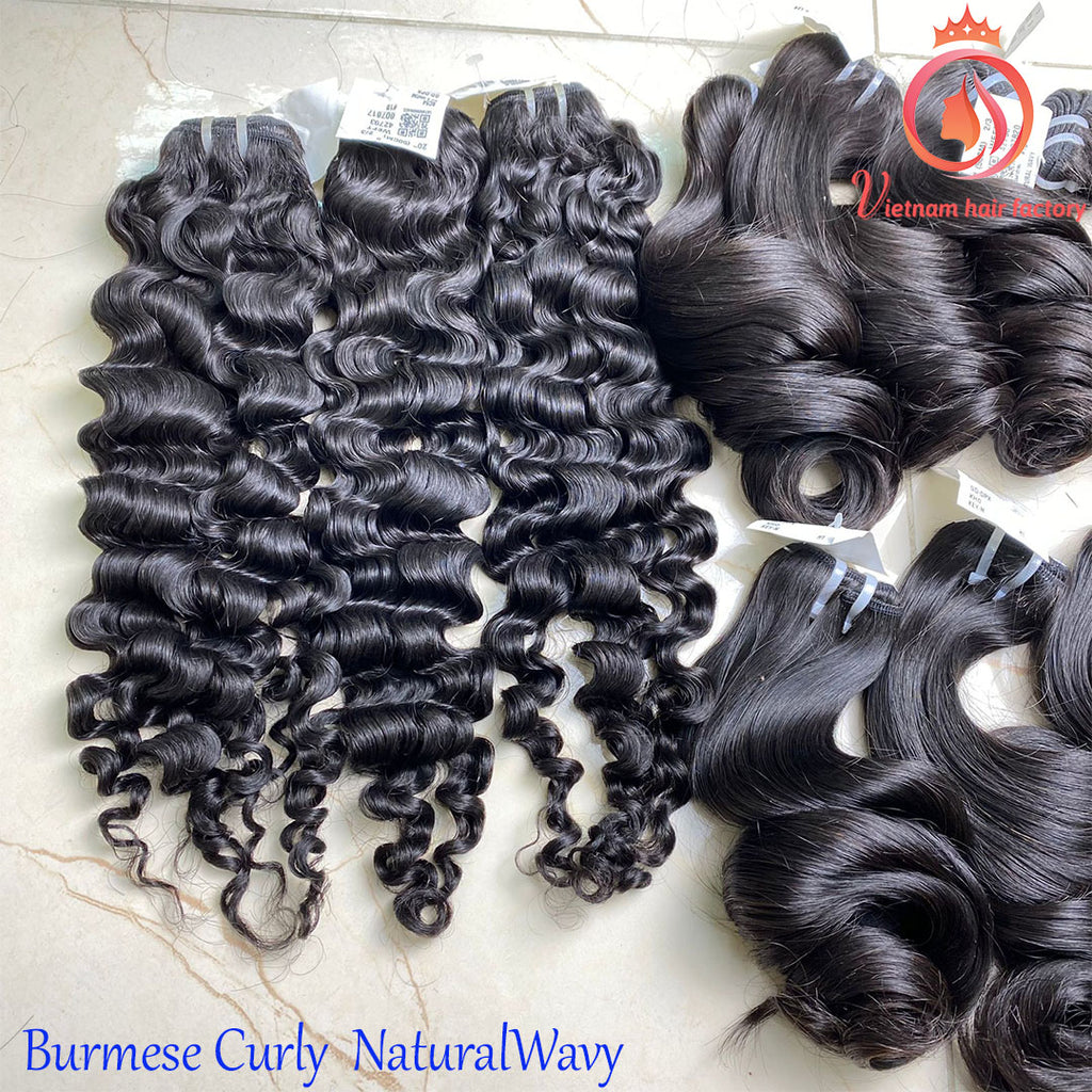 Burmese Curly Natural Wavy