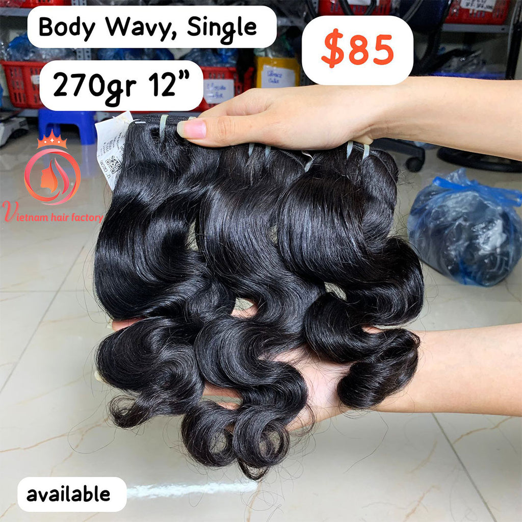 270g 12" Body Wave Single drawn