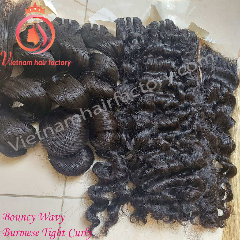 boncy wave Burmese Tight Curly