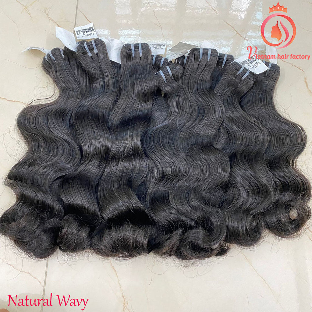 Vietnamese hair for Natural Wavy